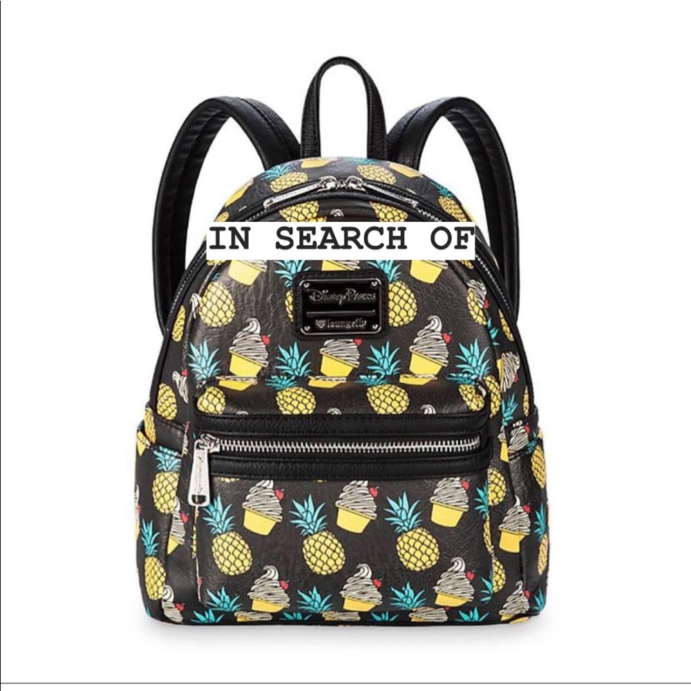 Loungefly Pineapple Swirl/Dole Whip Mini Backpack